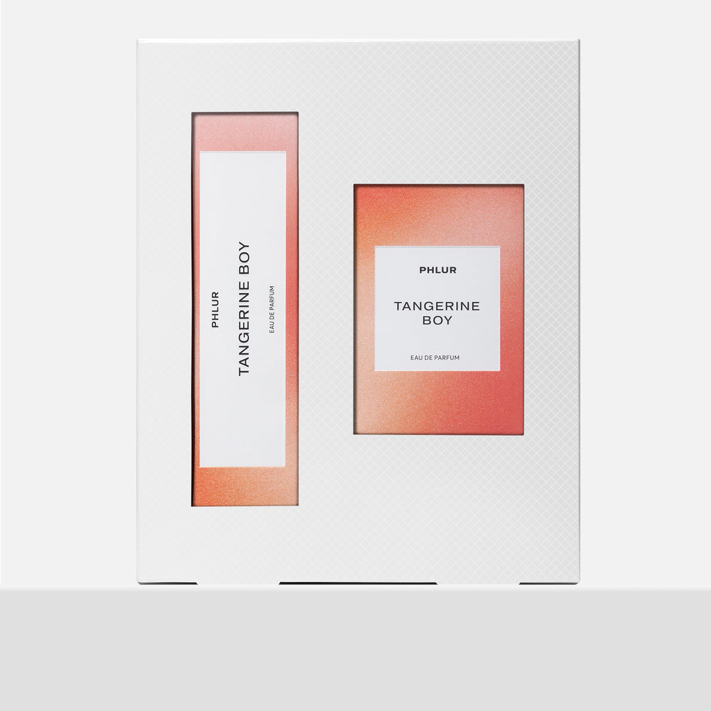 tangerine boy perfume set