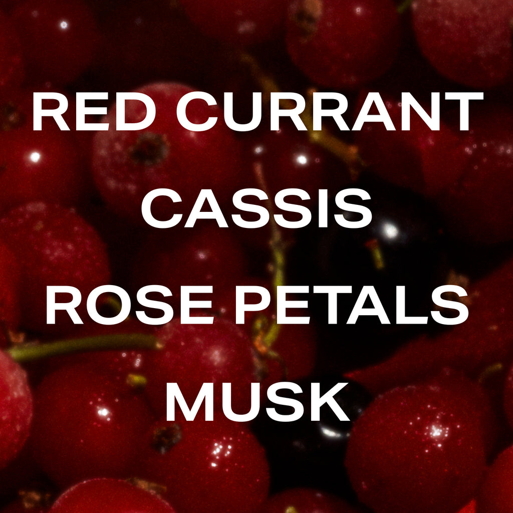 Currant Crush candle fragrance notes