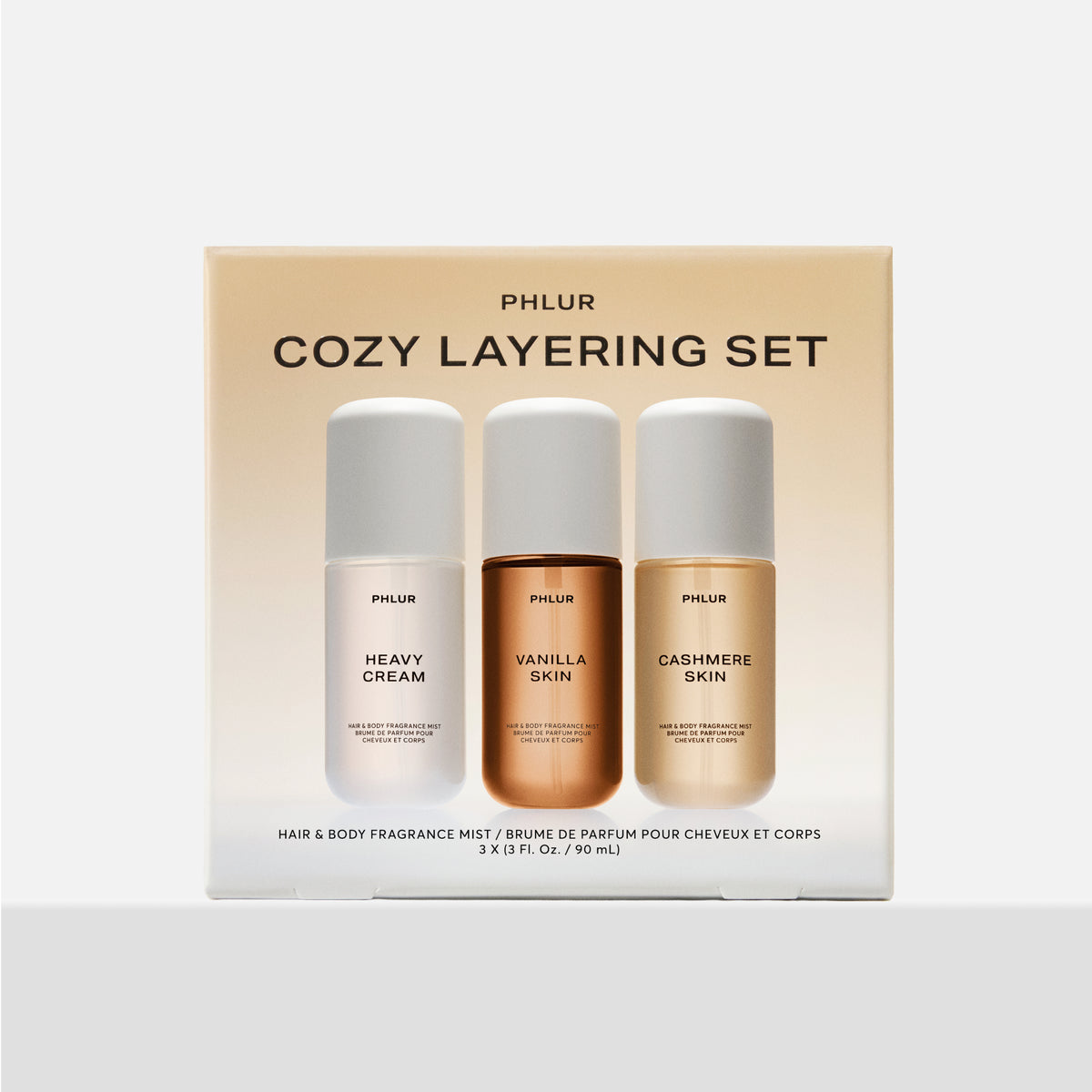 Cozy Layering Set - Body Mist Trio - Phlur